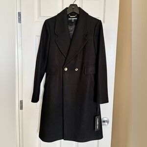 ✨NWT✨ Karl Lagerfeld Women’s Black Coat (wool blend)